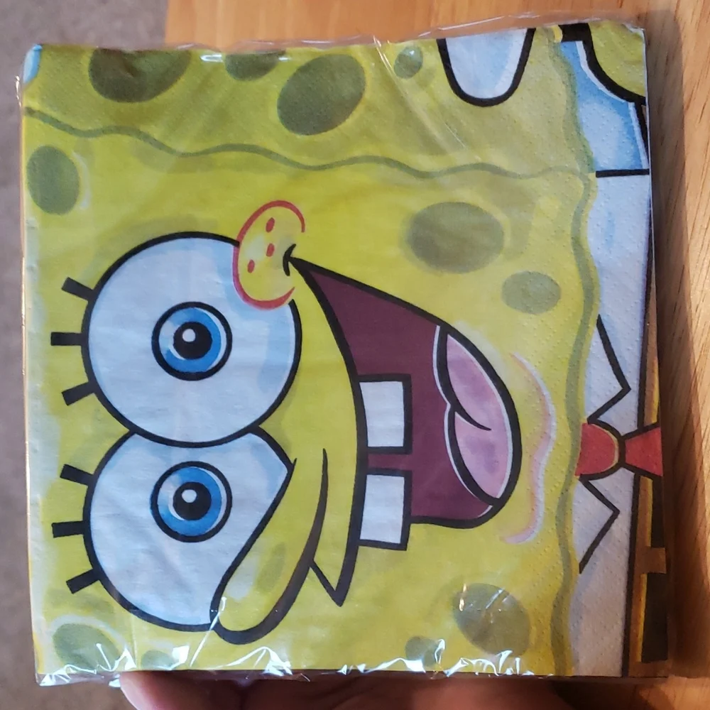 Sponge Bob party supplies